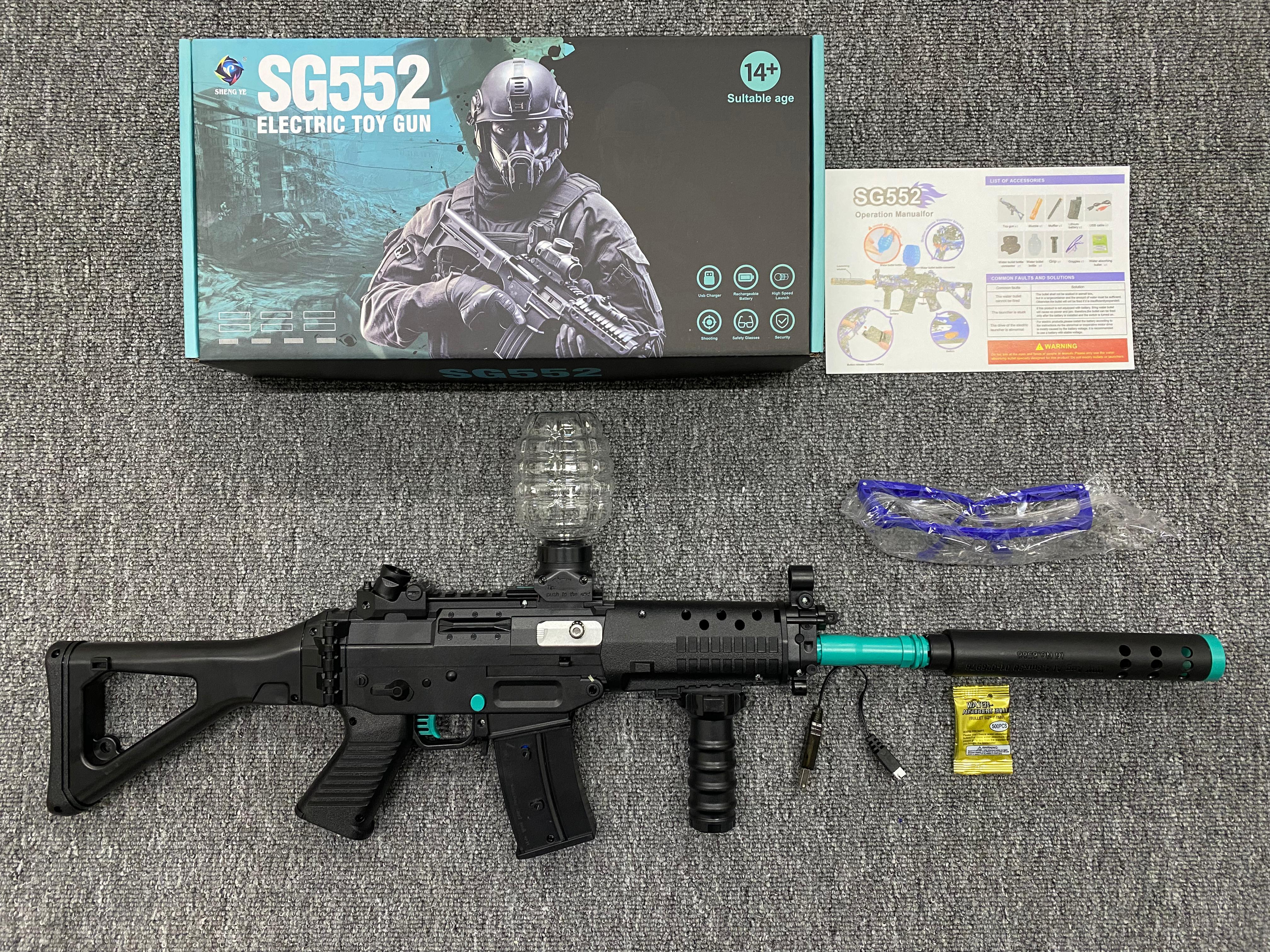 Miniatura 3 de Pistola Hidrogel SG552